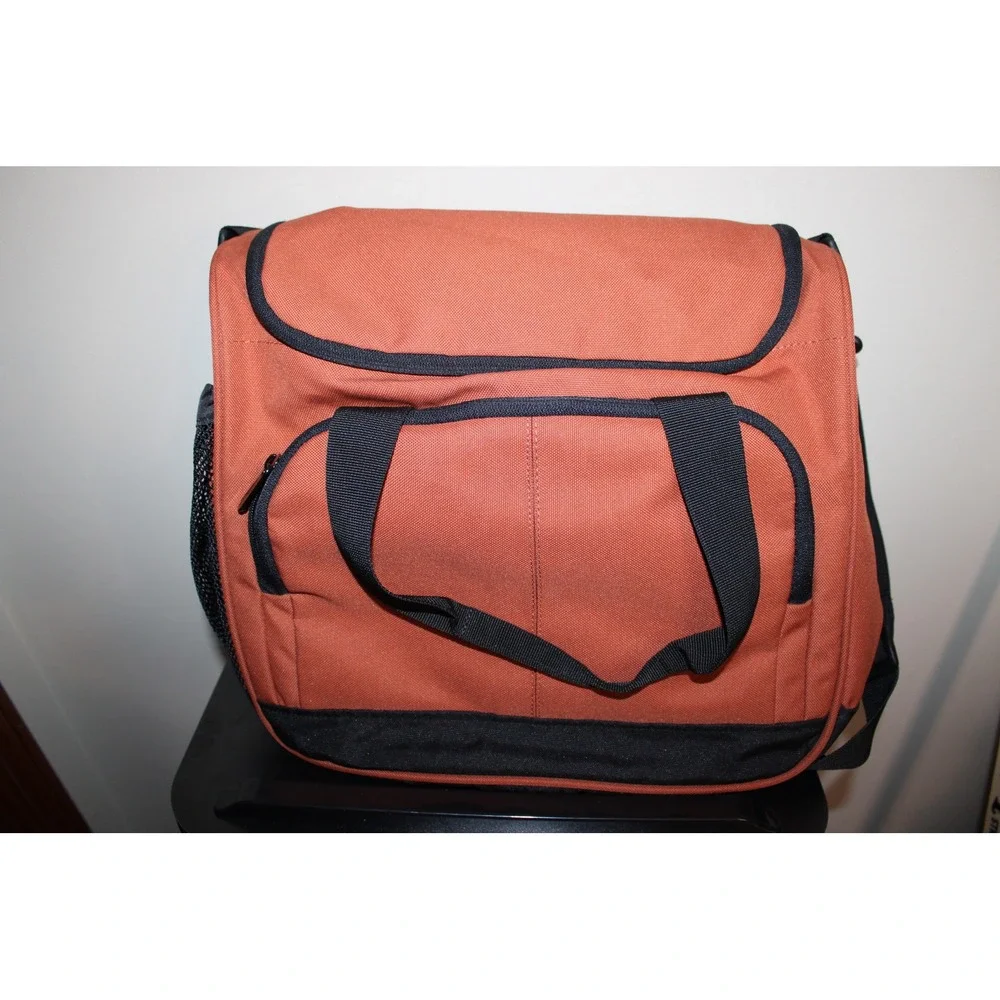 Rick Steves Europe Through the Back Door Travel Bag Burnt Orange Black Carry On